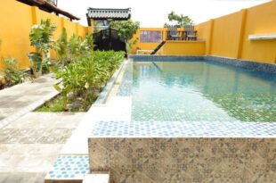 A private pool villa near beach.