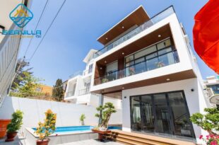 Biệt thự 350 m² 8 phòng ngủ, 9 phòng tắm riêng ở Phường 8 (SEA VILLA LUXURY NEW + Pool Free Karaoke)