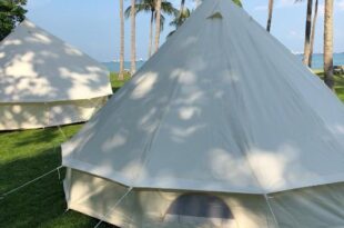 Glamping Kaki – Large Bell Tent