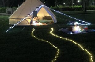 Glamping Kaki – Medium Bell Tent