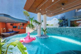 Wabi Sabi Villa * Ho Boi Thac Nuoc 140 m2 * Phong Karaoke Thuy Cung