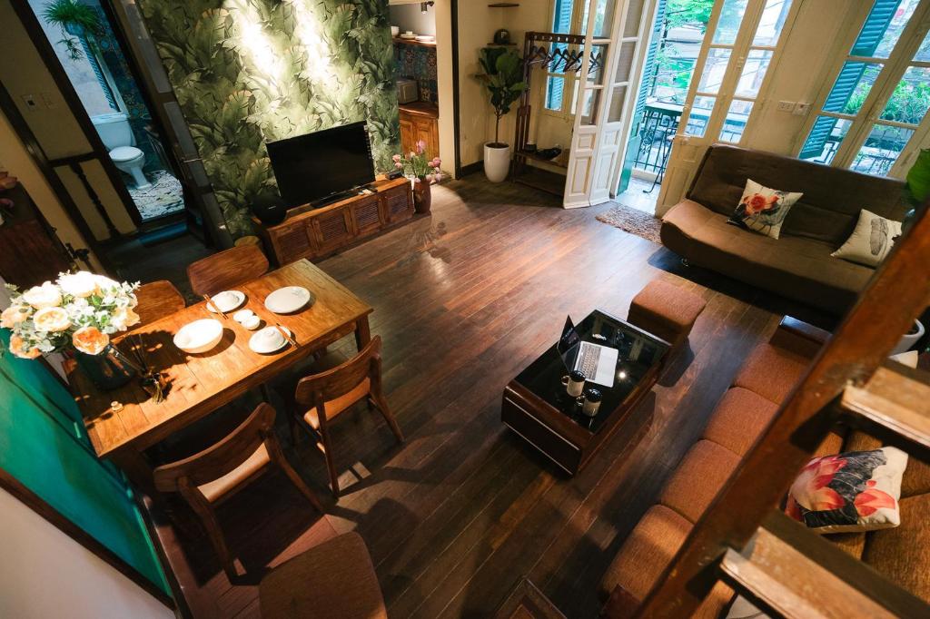 French 2BR Villa. OldQuarter. Balcony. BBQ garden