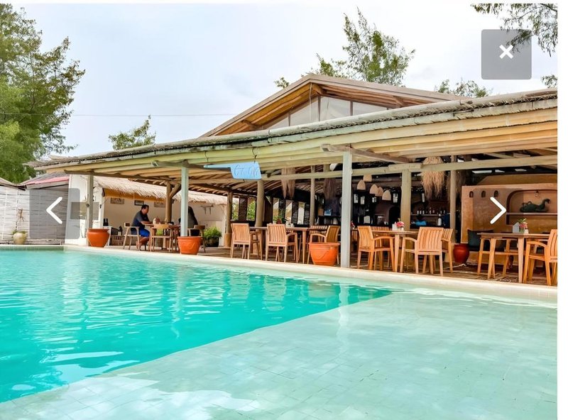 Bungalow Cafe Gili Beachfront