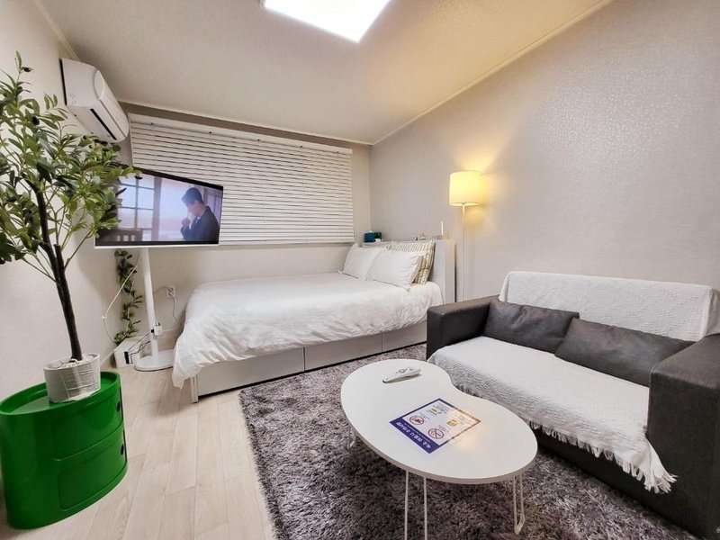 Moon House In Seoul #Quiet #Airport transport nearby#1 min to line2 nakseongdae subway