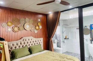 N&D Happy House- Studio Apartment – Phong tieu chuan khach san, bep nau va nha ve sinh trong khuon v