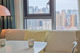 Rest, Sofa Bed City View Bidet Water Purifier in the heart of Seoul