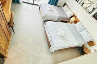 405MSNK Maison Luxe Twin Studio l Balcony & Kitchen