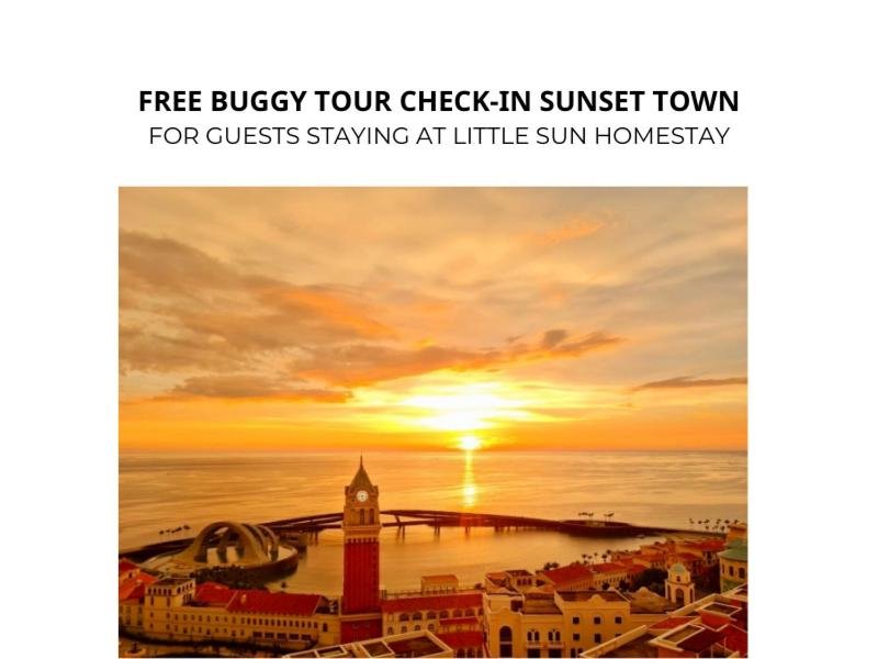 Little Sun Homestay – Free Buggy Tour check-in Sunset Town