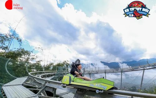 Trải Nghiệm Xe Trượt Núi Alpine Coaster ở Bản Mòng tại Sapa