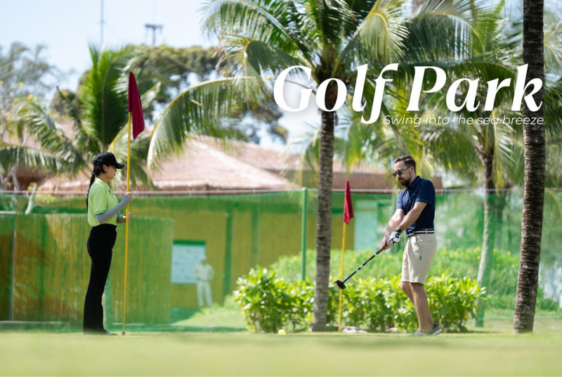 sân golf tại Wyndham Garden Grandworld Phu Quoc