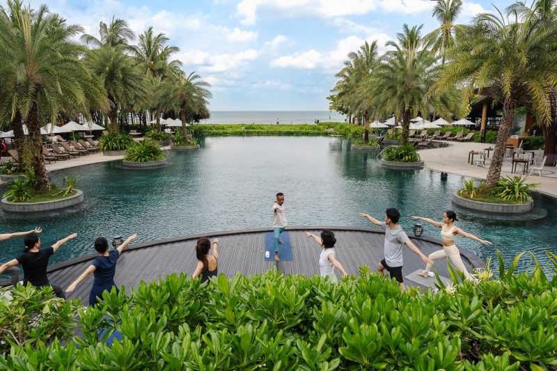 InterContinental Phu Quoc Long Beach Resort with yoga