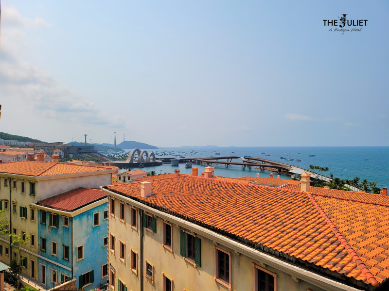 The Juliet A Boutique Hotel có phòng view xem pháo hoa