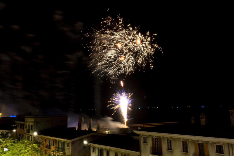 view phao hoa từ khách sạn Great Hotel